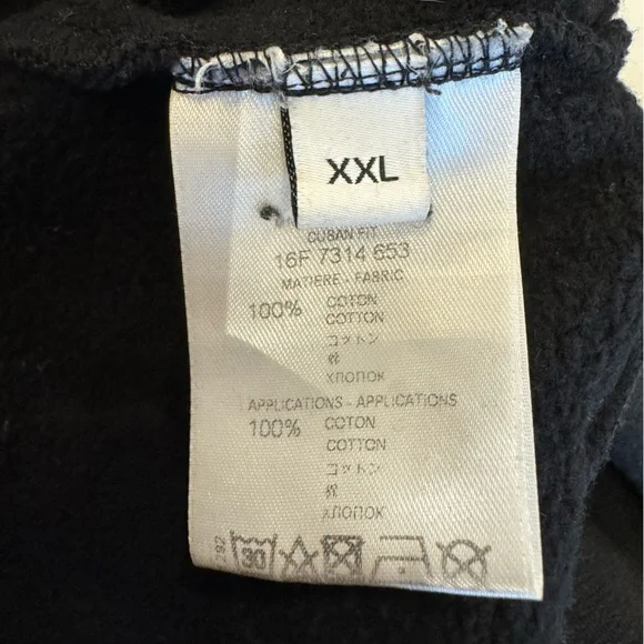 Givenchy American Flag Patch Crewneck Sweater